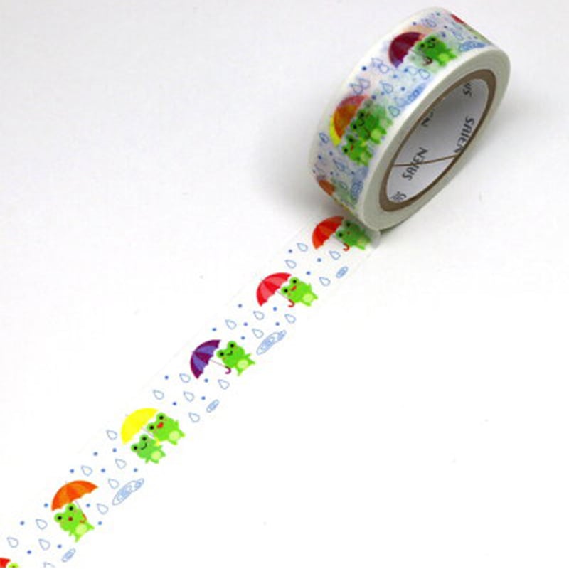UR-0148 マスキングテープ かえる[入数:200] | テイクアウト用品