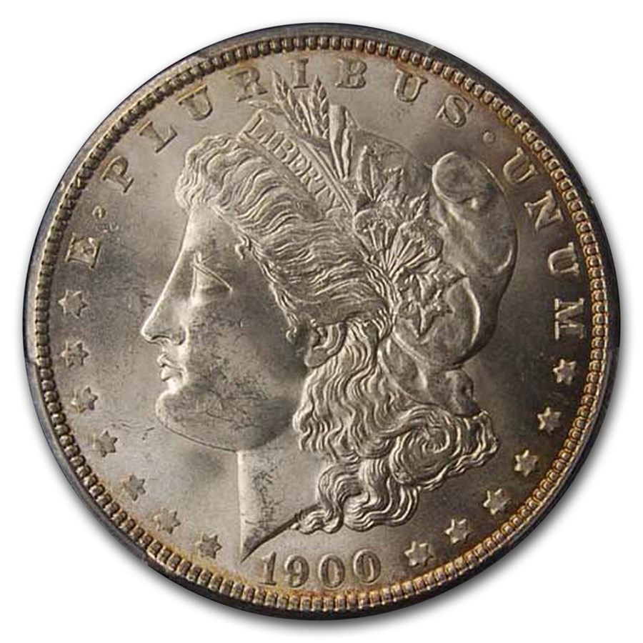 1900年 モルガン ダラー 銀貨 1ドル シルバー モルガン ヘッド