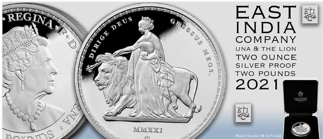 2021年グレートブリテン領セントヘレナ-エリザベス2世ウナとライオン2