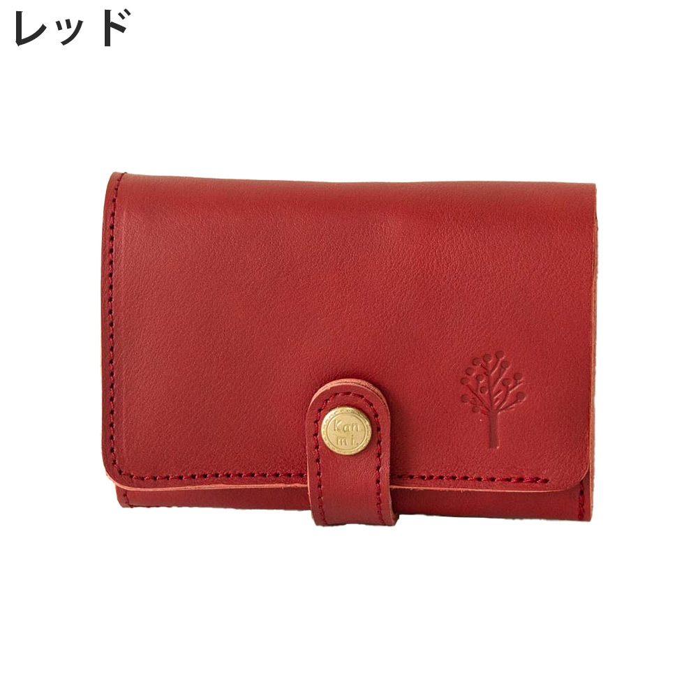 日本製 Kanmi. /カンミ ドロップツリー ショートウォレット WL22-23