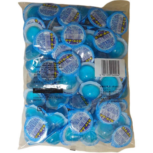 10円 江口 サイダーボールゼリー [1袋 100個入]：駄菓子,お菓子の通販