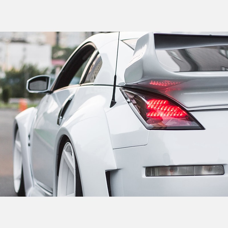 78WORKS l Z33 ﾌｪｱﾚﾃﾞｨZのUSﾃｰﾙ LEDﾃｰﾙ ﾍｯﾄﾞﾗｲﾄ取扱い