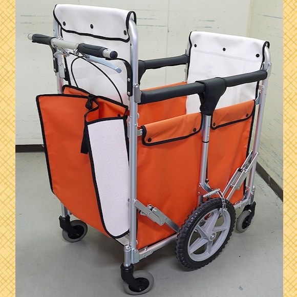 五十畑工業 お散歩カー ミニミニ (～3人用) 【福祉発明品ショップ本店】