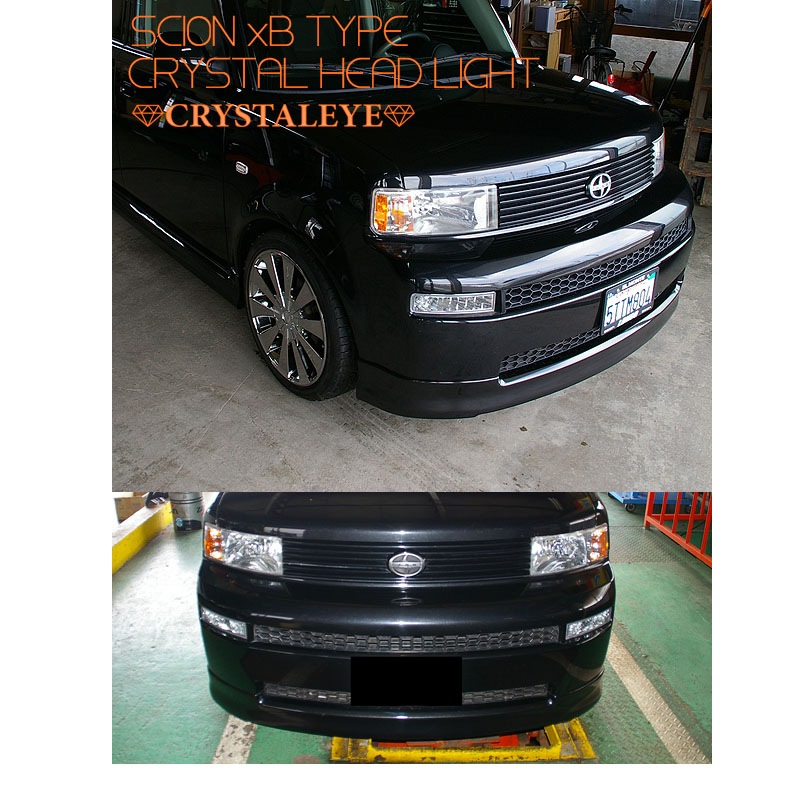 bB NCP30系 SCION サイオン純正後期タイプ クリスタルヘッドライト