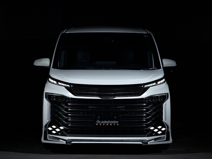 90系 ヴォクシー「デポルテ」フロントハーフスポイラー