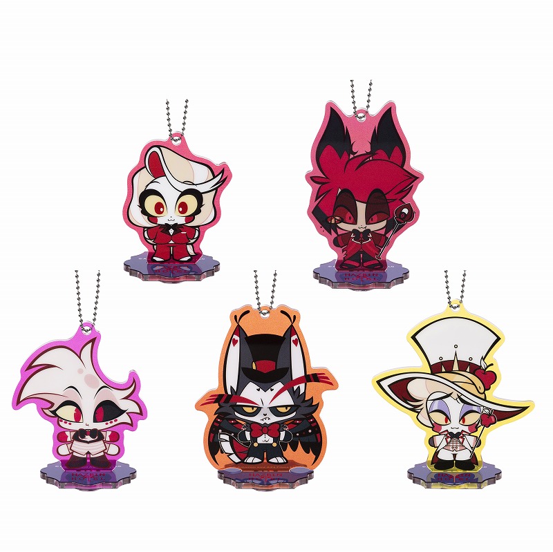 HAZBIN HOTEL トレーディングアクスタにもなるアクリルキーホルダー