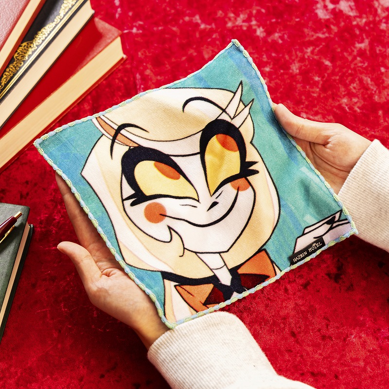 HAZBIN HOTEL ファニーフェイスなハンドタオル (アラスター