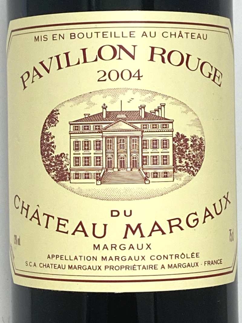 2004年 パヴィヨン ルージュ デュ シャトー マルゴー 750ml フランス