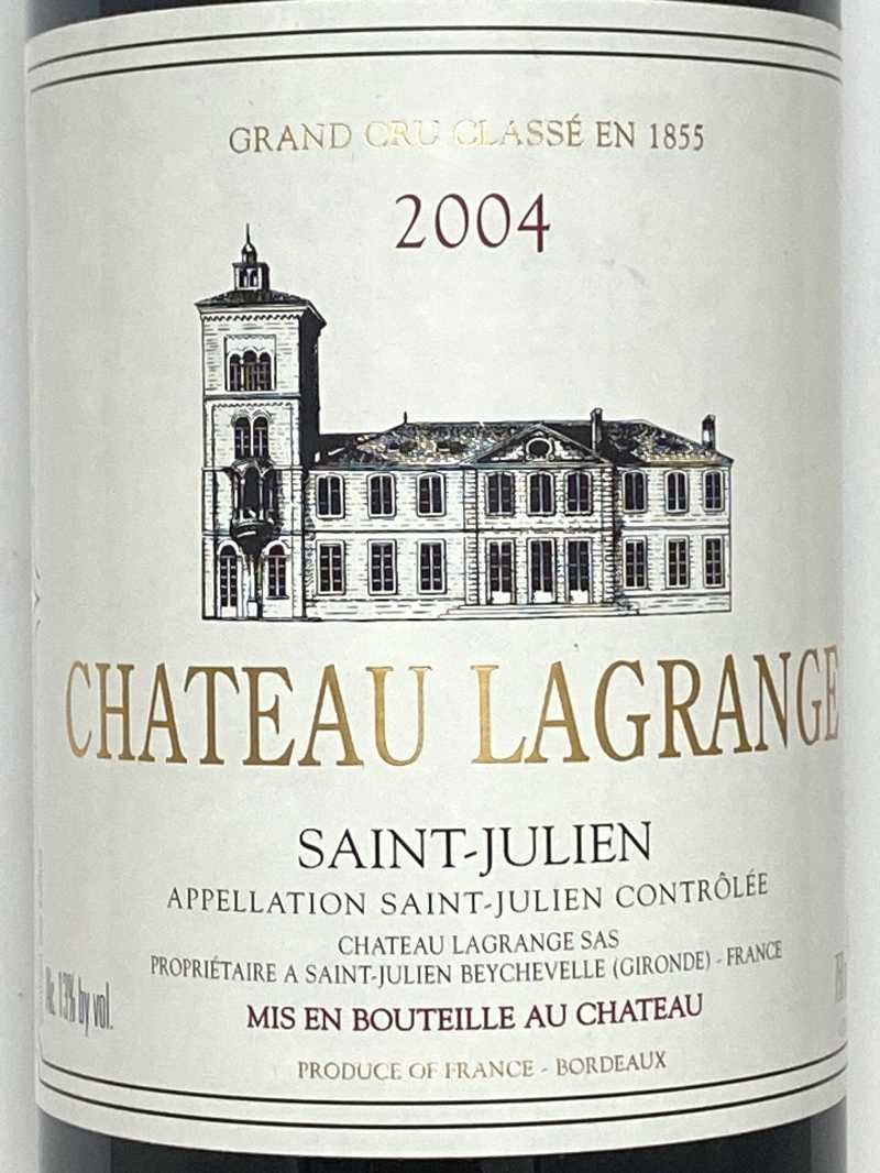 2004年 シャトー ラグランジュ 750ml フランス ボルドー 赤ワイン |CH
