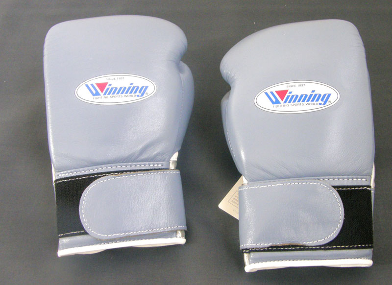 WINNING PROFESSIONAL TYPE BOXING GLOVES GRAY SILVER | 競技別商品