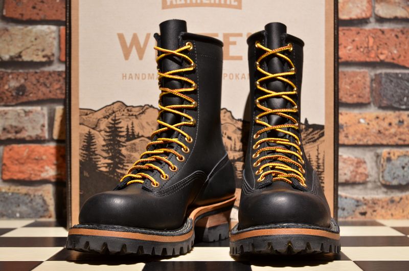 ホワイツ スモークジャンパー 7.0E ブラック 8