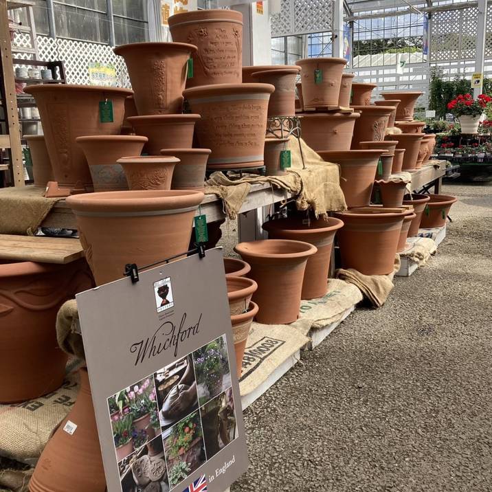 テラコッタ鉢 ウィッチフォード Whichford The Queen's 90th Birthday