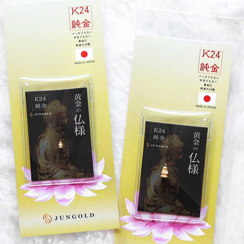 純金 K24 GOLD】 K24 純金 お守り 仏様 M 1181000140 | PURE GOLD and