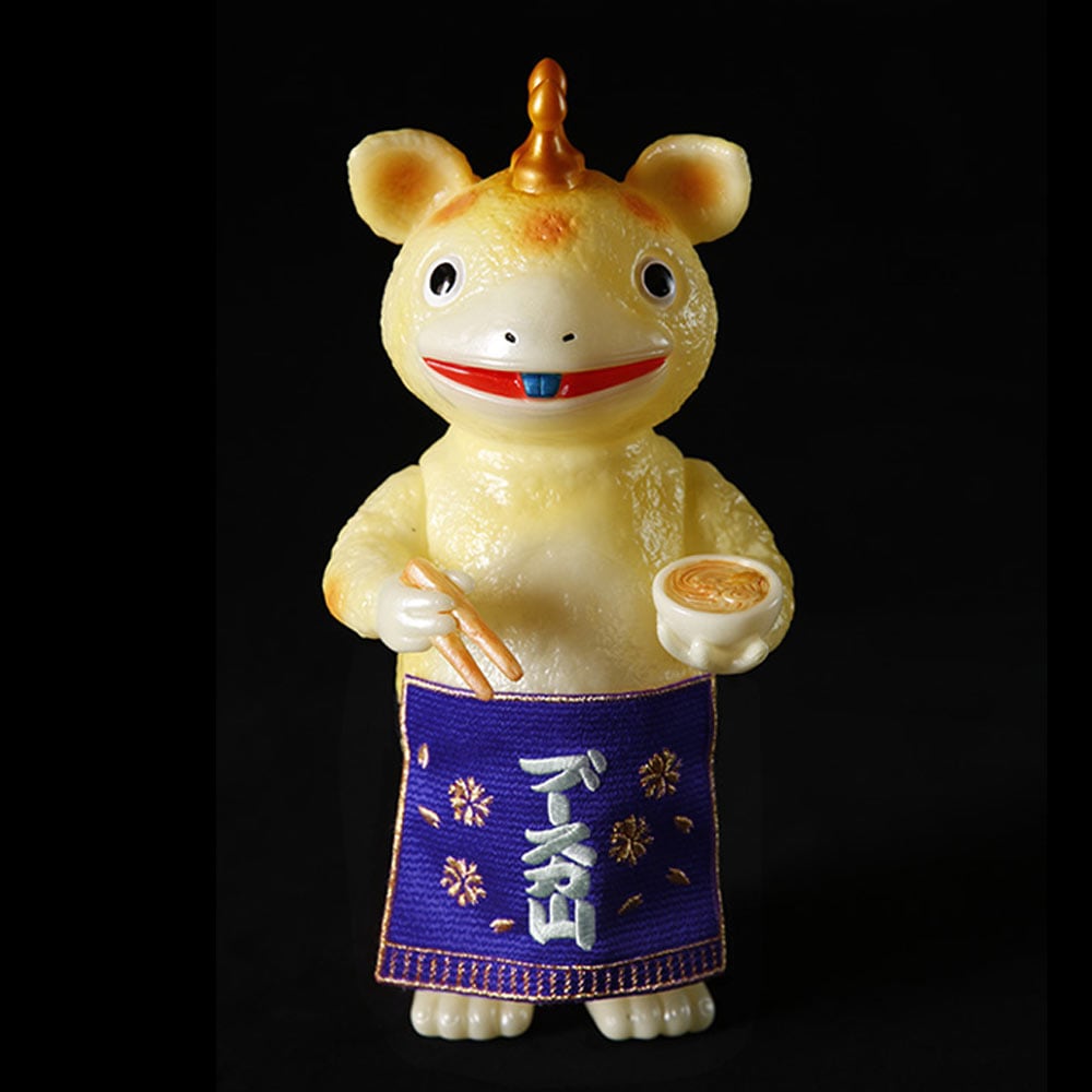 ソフビ】【ブルマァク】ラーメンブースカ蓄光まわし付（TTF ver