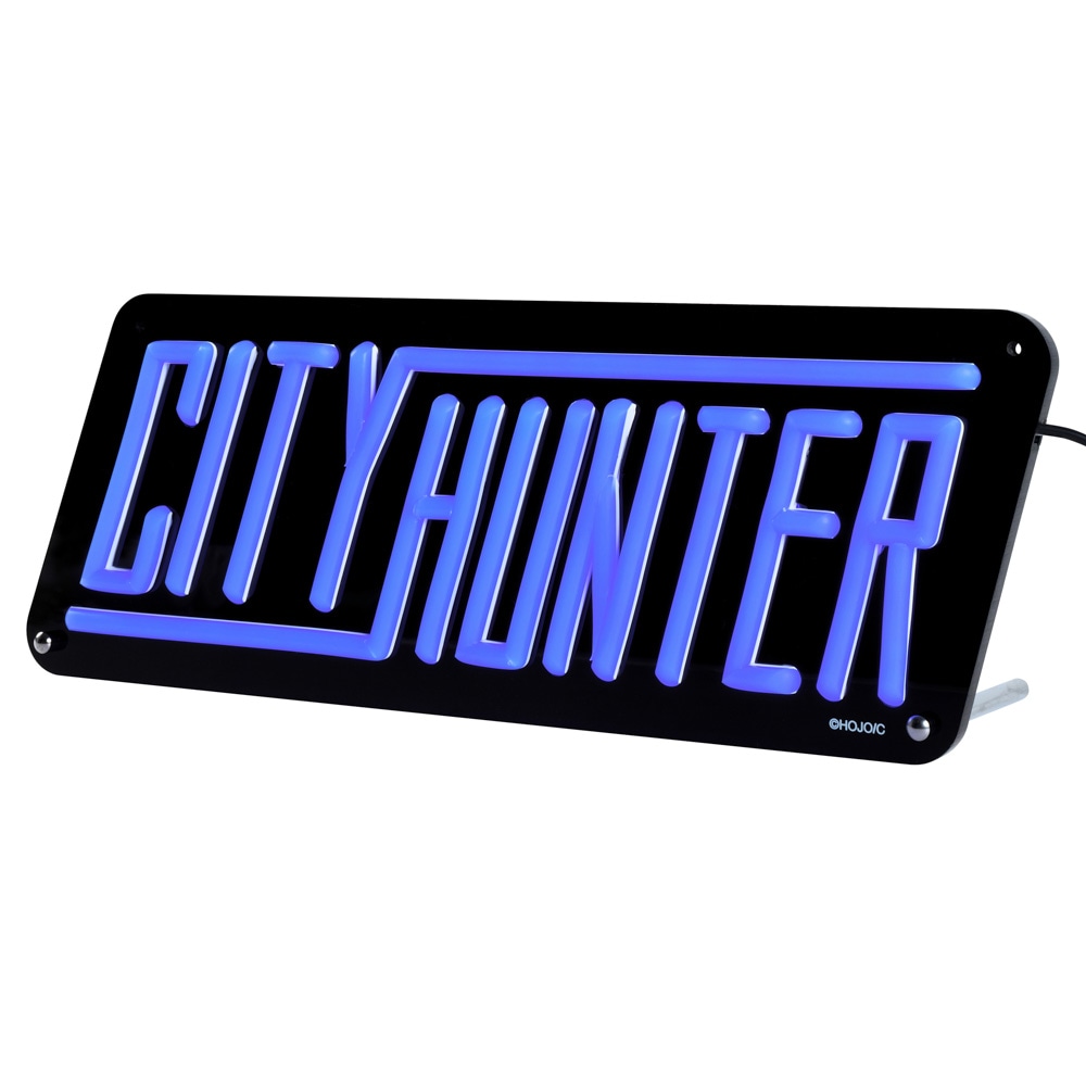 シティーハンター/LEDネオンサイン/ブラック｜墓場の画廊ONLINE STORE