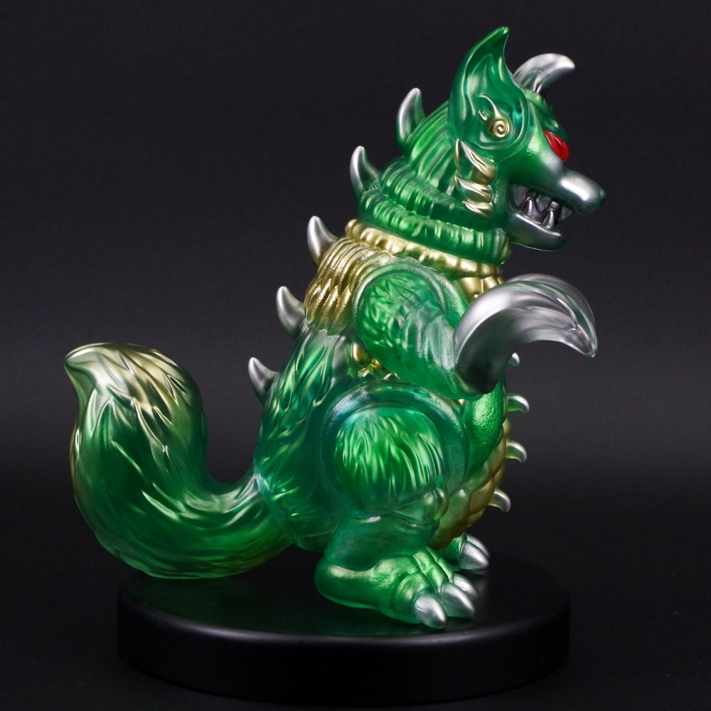 ソフビ/ART JUNKIE アートジャンキー/鎌狐獣ジャンギル/クリア｜墓場の