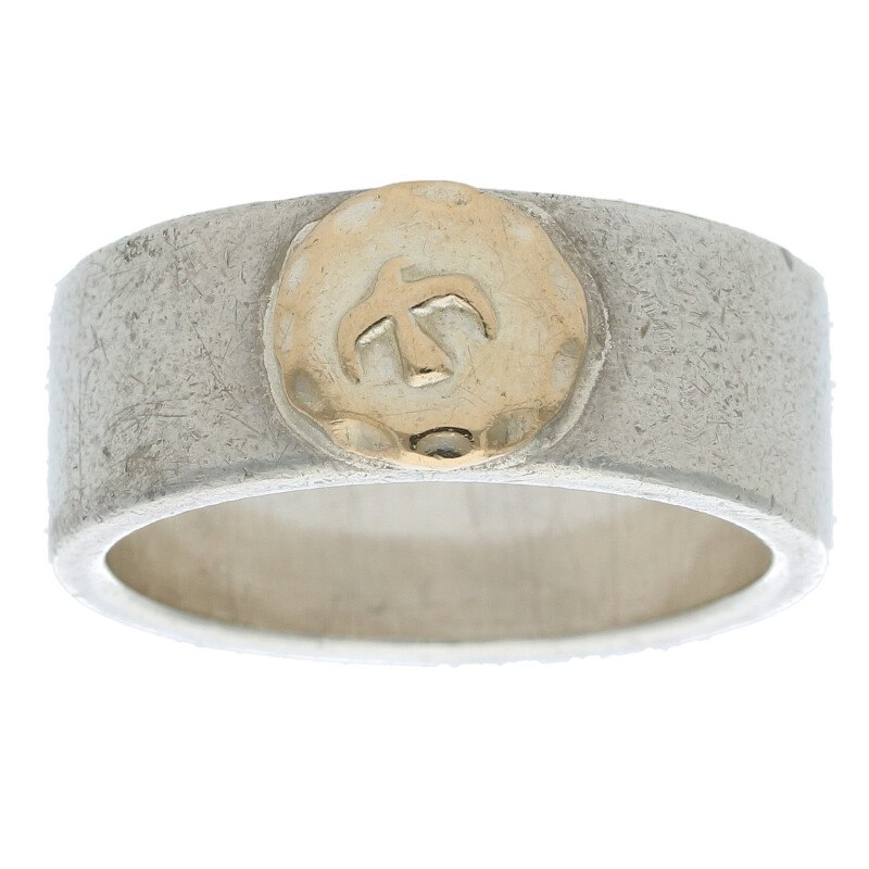 平打ちリング 〈15号〉 ※使用感あり 【取扱：原宿シルバー店