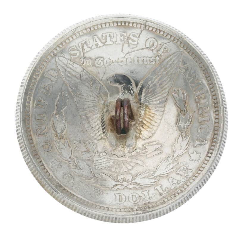 SALE】タガネ入りワンダラーモルガンコンチョ 【取扱：原宿シルバー店