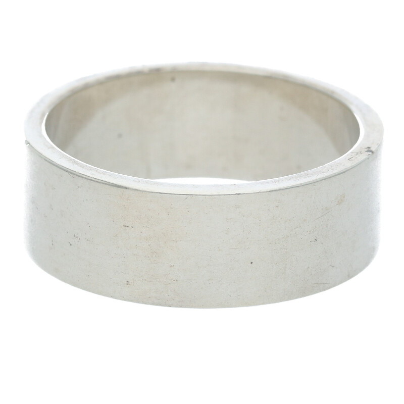 ターコイズ付き平打ちリング 〈21号〉 【取扱：原宿シルバー店