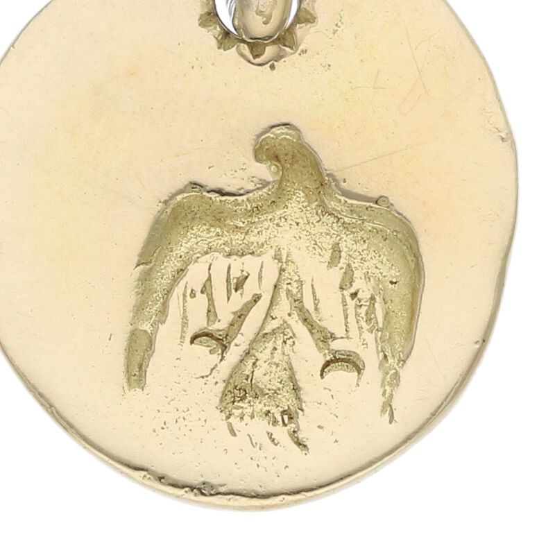 outdoor cafe 明治37〜38年 征露記念 純銀チェーンメダル outdoor cafe