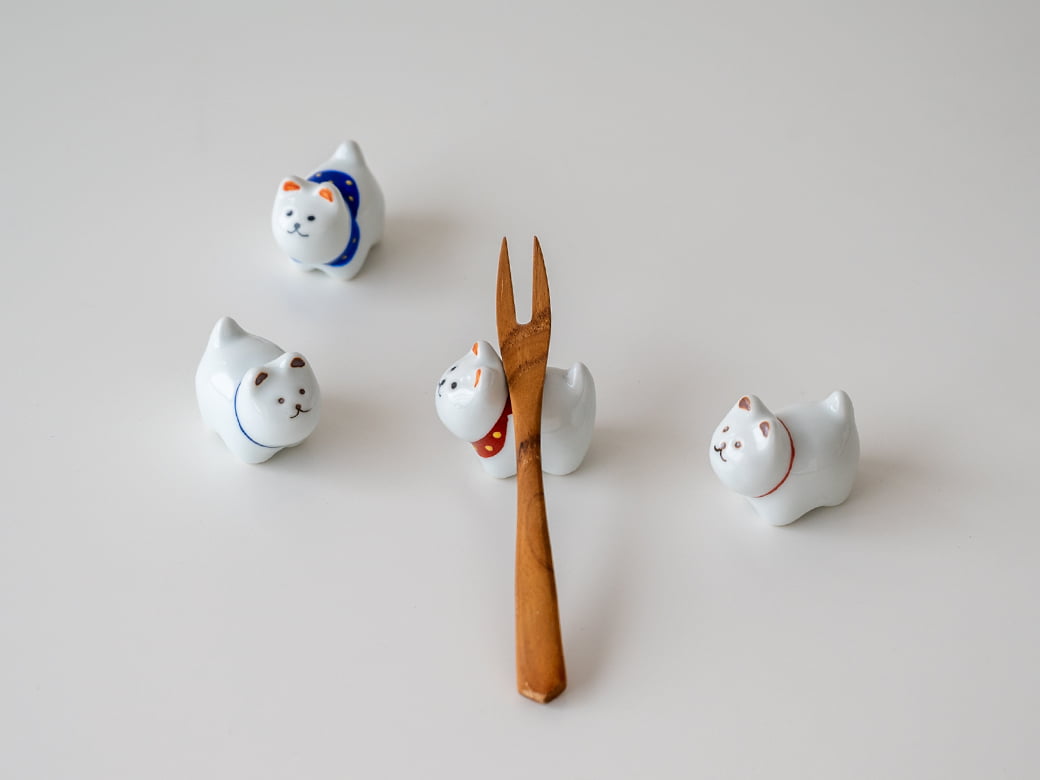 京千 狛犬の箸置き 首輪／2カラー 【カトラリー】 | sen（京千
