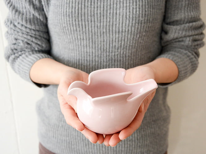 LisaLarson×波佐見焼 duvaドゥーバ ハトの形のポット 西山陶器（5