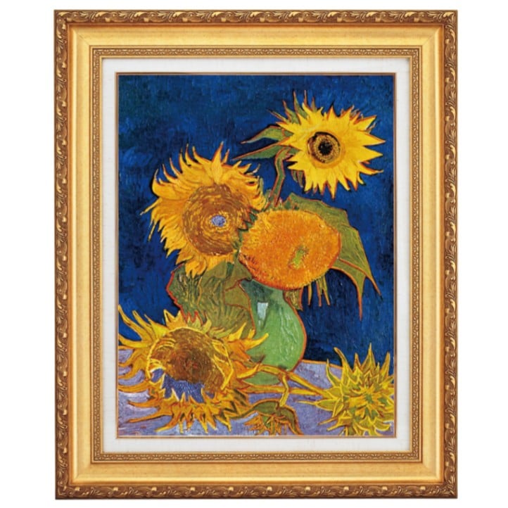 ゴッホ 「5本のひまわり」 10号 立体複製名画 【ポイント5％還元中