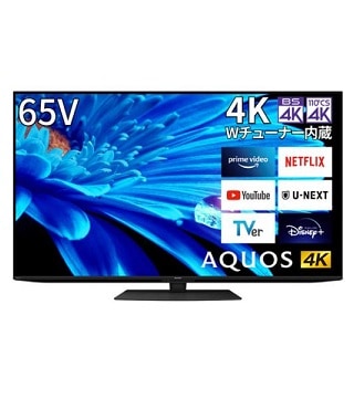 SHARP 4T-C65EN1 液晶テレビ AQUOS 4K 65V型 4TC65EN1 : SHARP テレビ