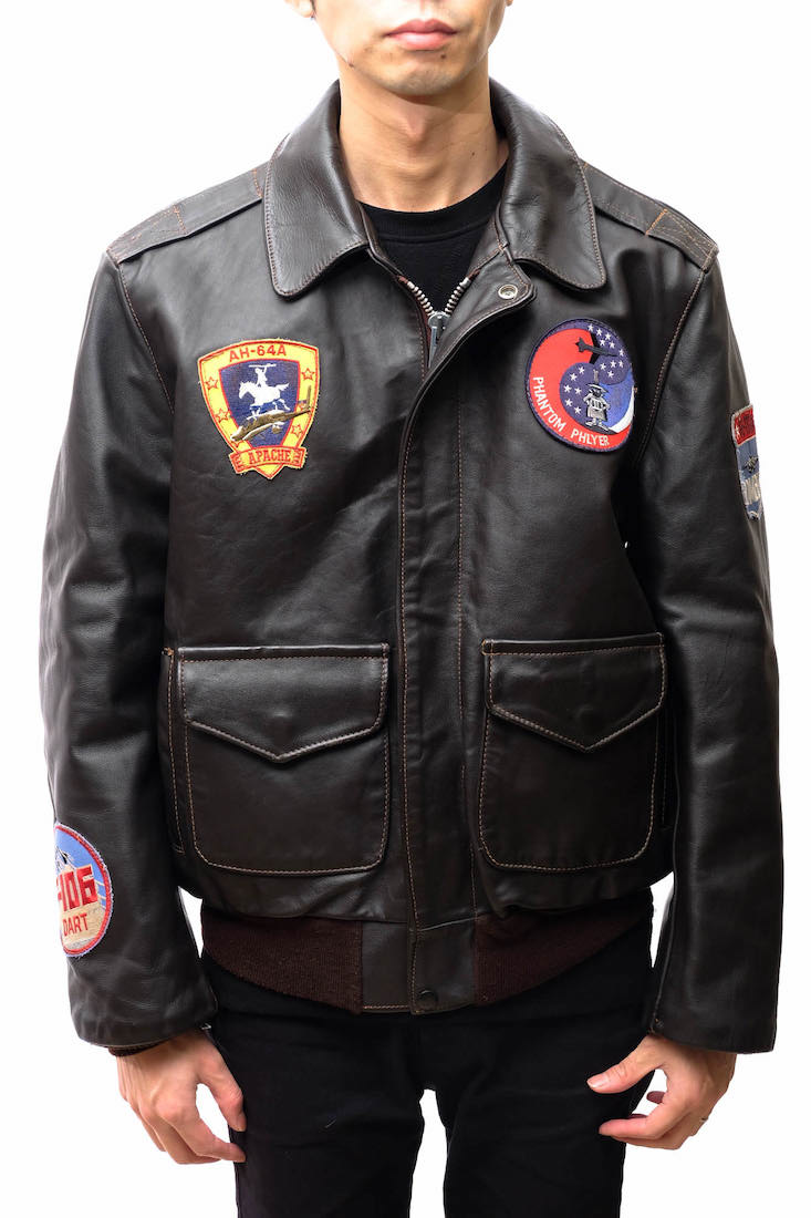 Schott / ショット フライトジャケット A-2 ダークブラウン 焦げ茶