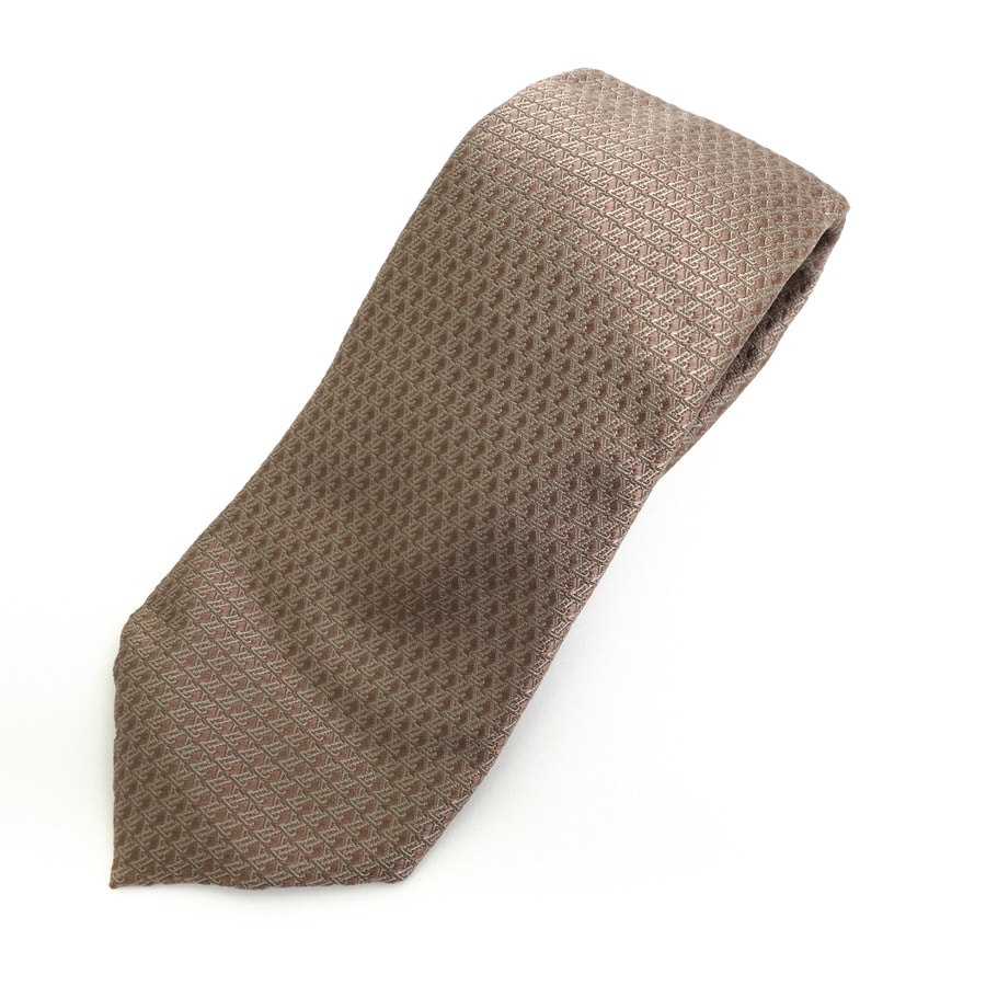 Louis Vuitton / ヴィトン LV柄 ブラウン 茶 ネクタイ メンズ | BRANDING