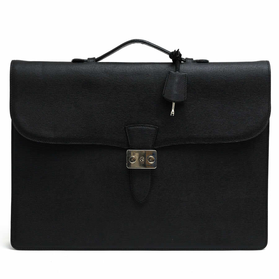 SOMES SADDLE / ソメスサドル フラップ式 牛革 ブラック 黒 ビジネス