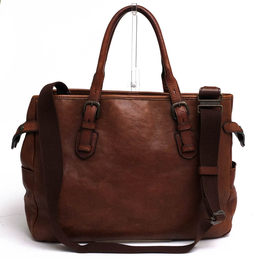 HERGOPOCH 06-BF-S / エルゴポック 牛革 ワキシングレザー ダーク