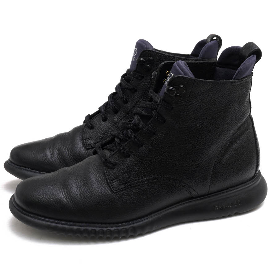 COLE HAAN C25557 2.ZEROGRAND City Boots in Black / コールハーン