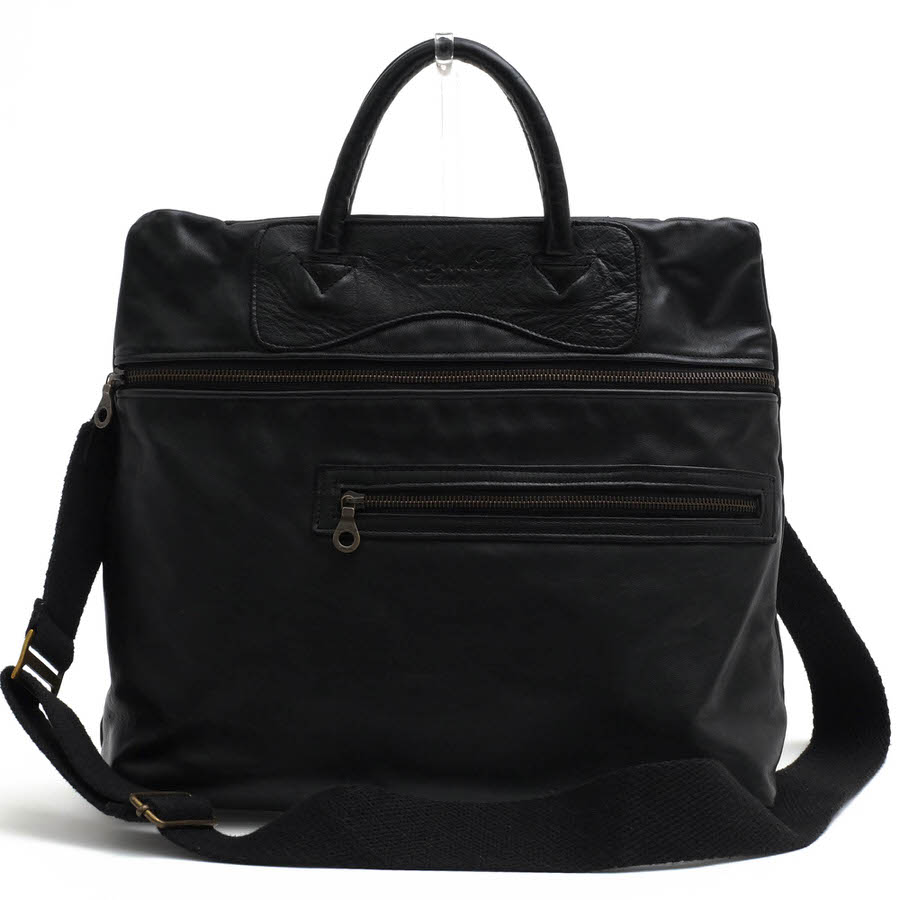 Jas-M.B. Small Move On / ジャスエムビー 牛革 2WAY ショルダーバッグ