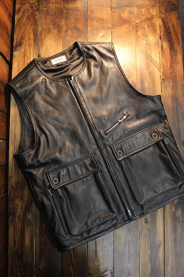 カドヤ(KADOYA) ALTER KEIS（アルタケイス） HUNTING VEST ゴート