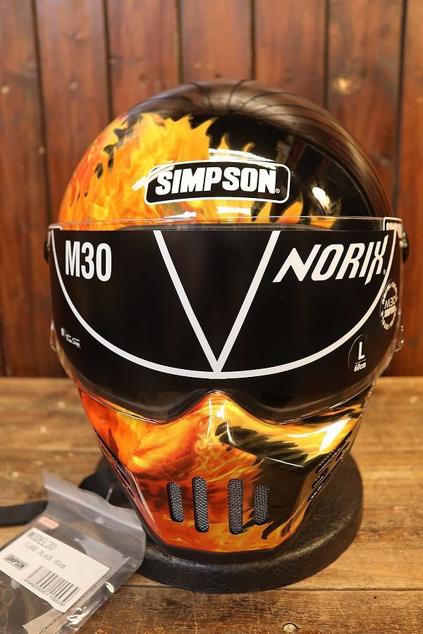 SIMPSONシンプソン M30 フレアブラック | ヘルメット,SIMPSON | バイク