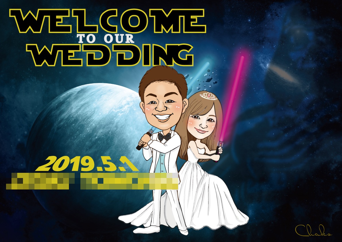 似顔絵フォトボ－ド