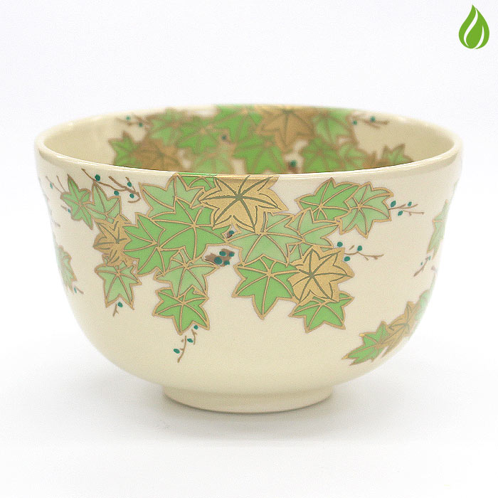 茶道具 抹茶茶碗 宮地英香作 仁清 青楓