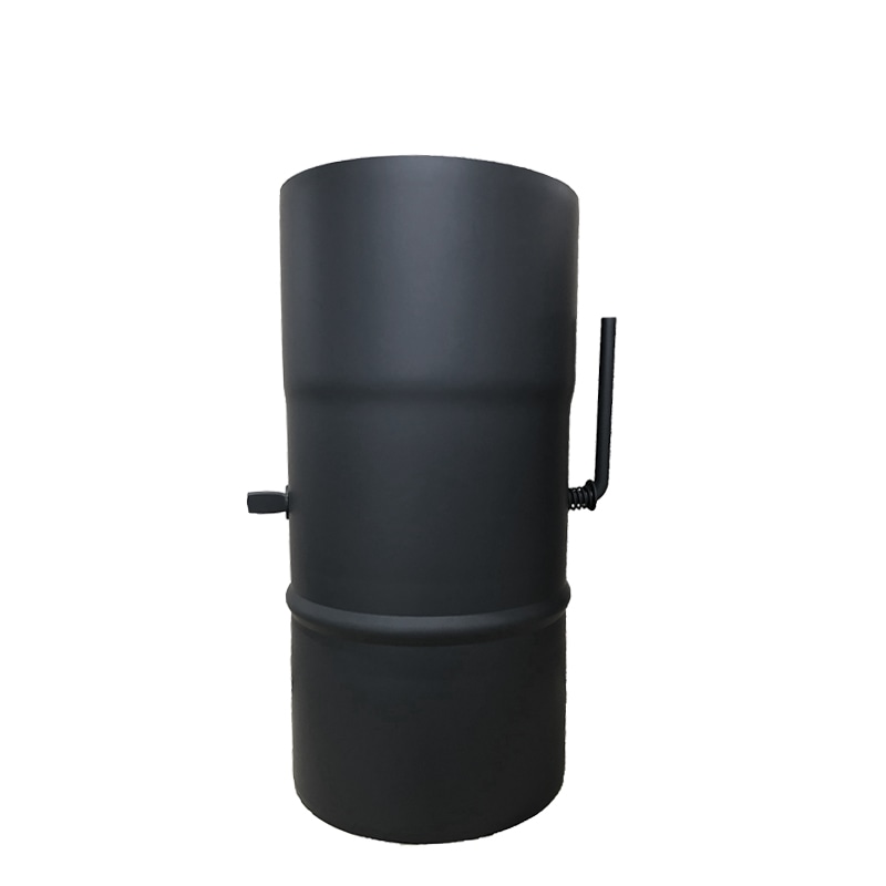 黒耐熱 ステンレス製 ダンパー φ106mm 【溶接煙突】 | 【黒耐熱】溶接