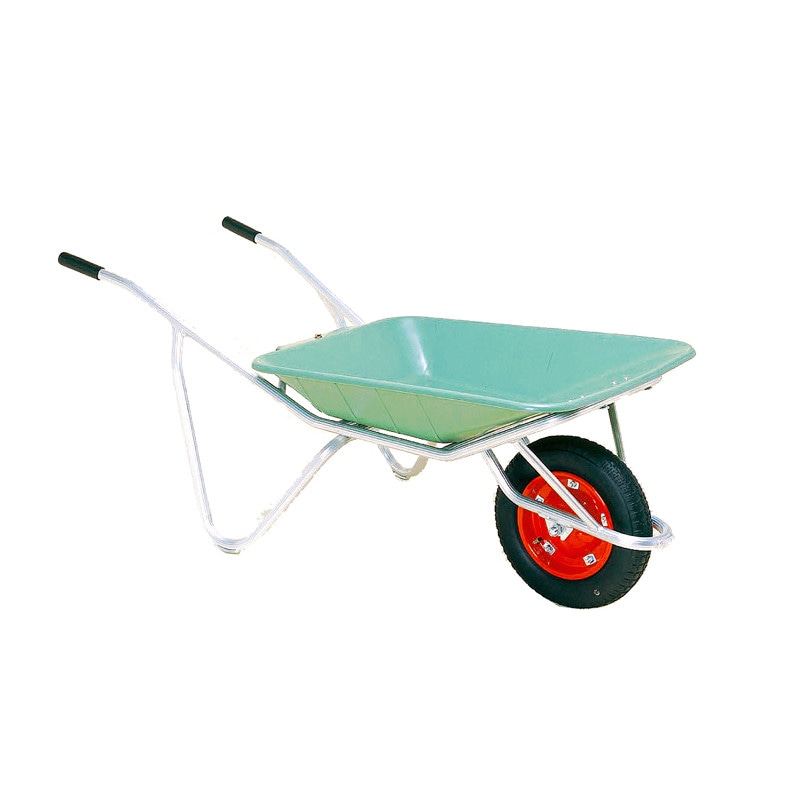 ハラックス アルミ一輪車 プラバケット付 CF-2N ノーパンクタイヤ ｜金