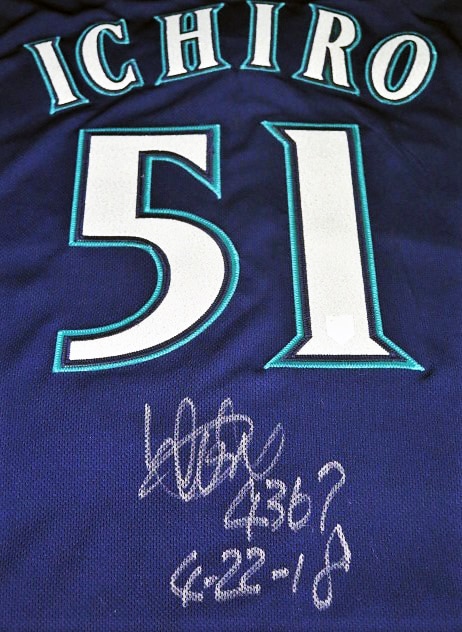 ☆1点モノ☆イチロー・トリプル直筆サイン）シアトル・マリナーズ