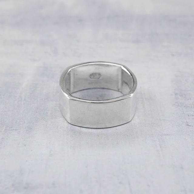 0020347SVR11 SV925製リング 幅7.5mm,11号 1ヶ - 卸シルバーチェーン