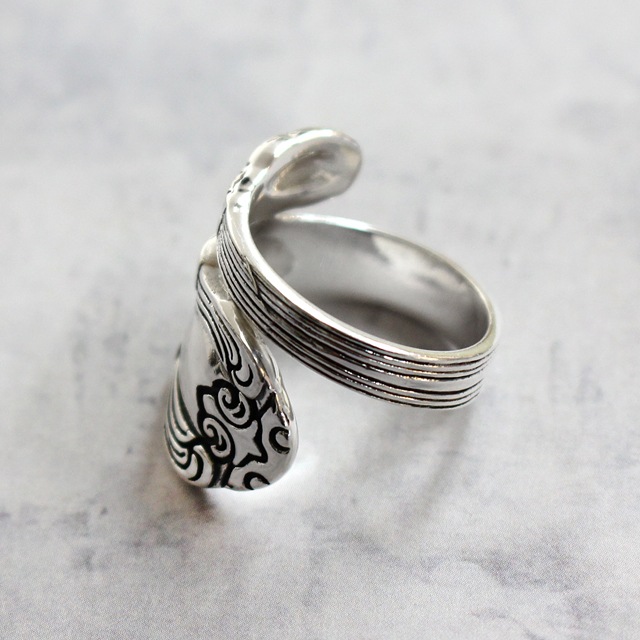 0020272SVR17 SV925製リング 幅5～17mm,17号 1ヶ - 卸シルバーチェーン