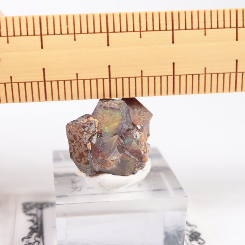 奈良県産 レインボーガーネット | 鉱物標本,カ行,ガーネットグループ