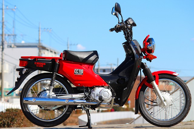 クロスカブ（JA10）用 ダウンマフラー【政府認証】