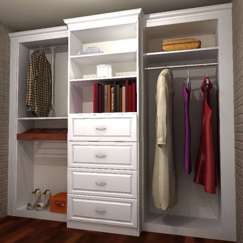 アメリカンクローゼットシステム Wish Port アーバンセットA 巾1950