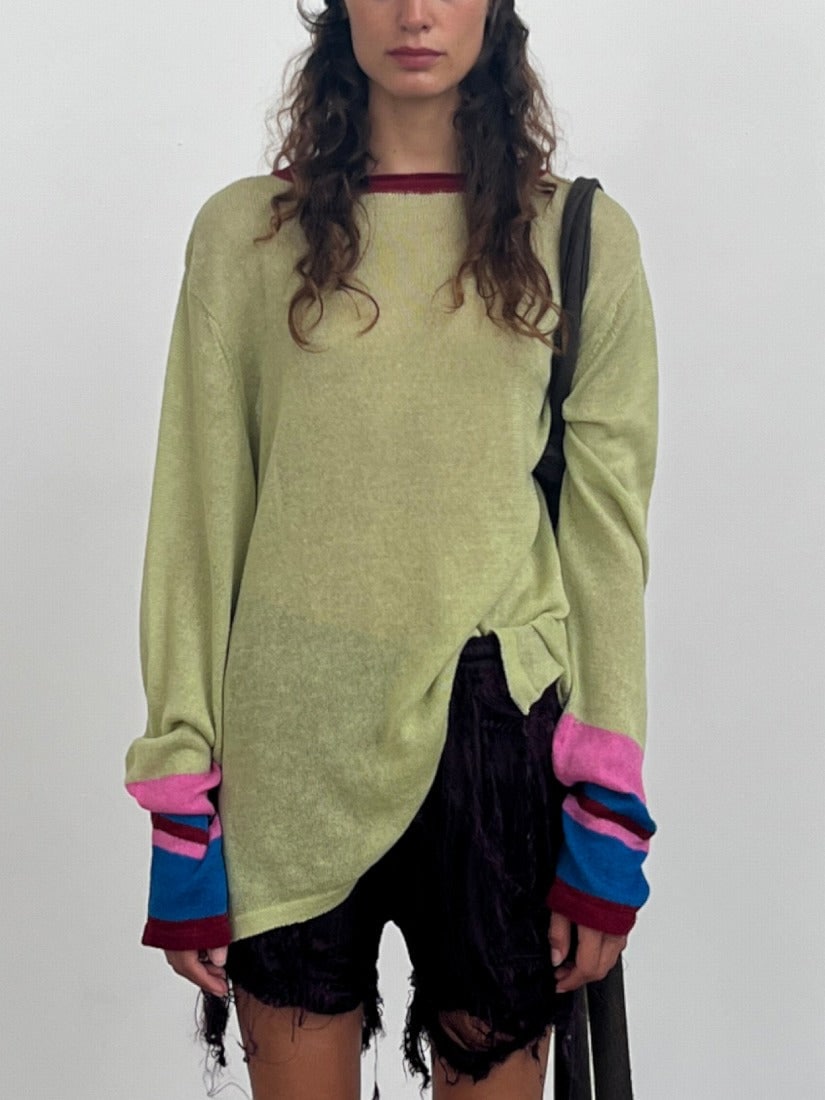 EDWARD CUMING》HALF MOON LOOSE セーター（セーター）｜H.P.FRANCE