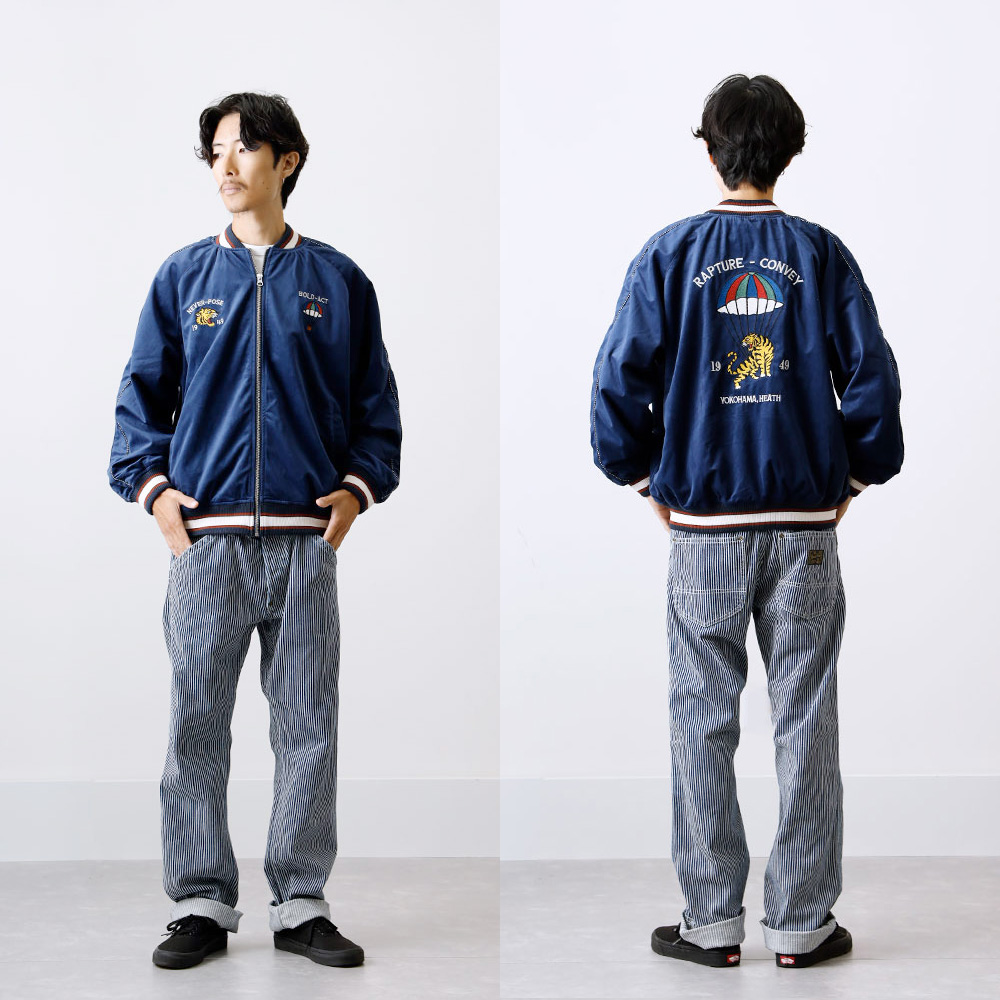 10%OFF！ファミリーセール！】【HEATH】EMBROIDERED VELOUR SUKAJAN