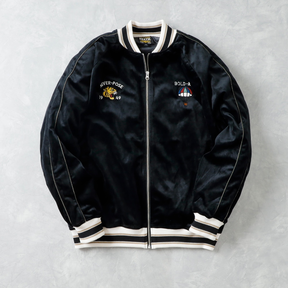 10%OFF！ファミリーセール！】【HEATH】EMBROIDERED VELOUR SUKAJAN