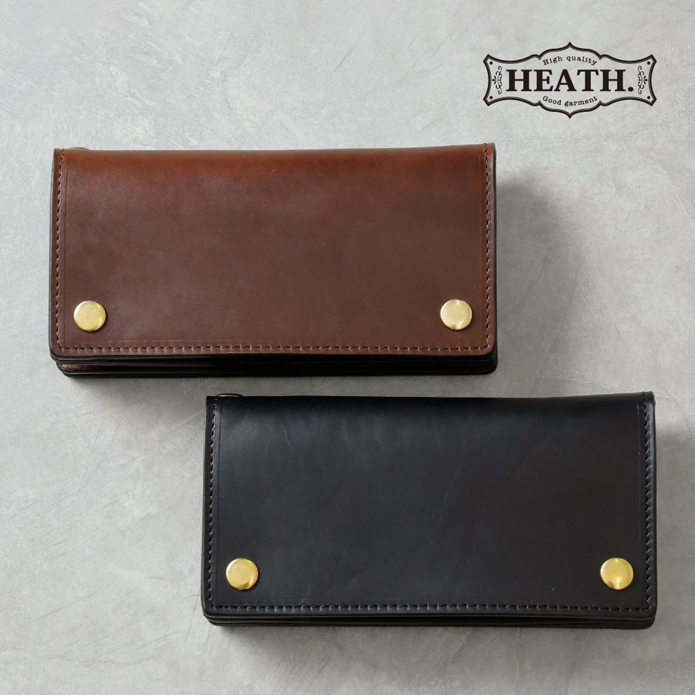 HEATH (ヒース) クロムエクセルレザー トラッカーウォレット｜アメカジ
